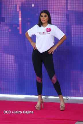 Jovencitas de Nicaragua participan del casting oficial de Miss Teen 2023