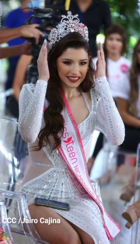 Jovencitas de Nicaragua participan del casting oficial de Miss Teen 2023
