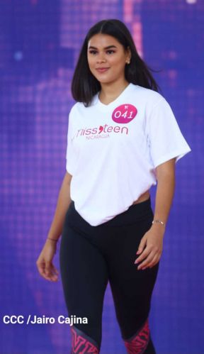 Jovencitas de Nicaragua participan del casting oficial de Miss Teen 2023