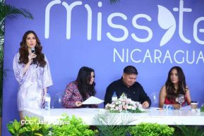 Jovencitas de Nicaragua participan del casting oficial de Miss Teen 2023