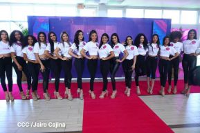 Jovencitas de Nicaragua participan del casting oficial de Miss Teen 2023