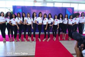 Jovencitas de Nicaragua participan del casting oficial de Miss Teen 2023