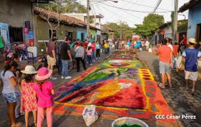 Alfombras Pasionarias: Arte que brota de las manos de un Pueblo de Fé, un Pueblo Cristiano