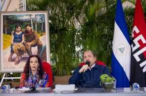 Presidente Daniel y Compañera Rosario conmemoran Día Nacional de la Paz