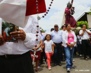 Ticuantepe vive con religiosidad Semana Santa