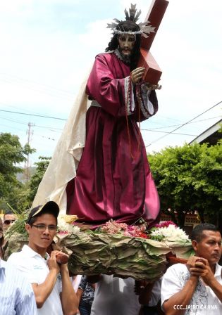 Ticuantepe vive con religiosidad Semana Santa