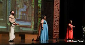 Espectacular noche verdiana en el Teatro Nacional Rubén Darío