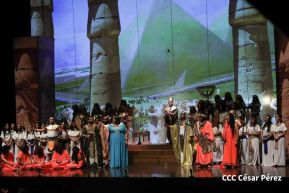 Espectacular noche verdiana en el Teatro Nacional Rubén Darío