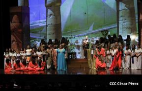 Espectacular noche verdiana en el Teatro Nacional Rubén Darío