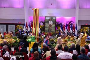 Conmemoración del 128 aniversario del natalicio del General Augusto C. Sandino