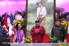 Conmemoración del 128 aniversario del natalicio del General Augusto C. Sandino