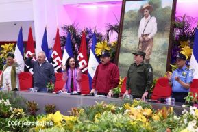 Conmemoración del 128 aniversario del natalicio del General Augusto C. Sandino