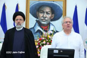 Presidente de Irán Ebrahim Raisi realiza visita oficial en Nicaragua