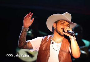 Así se vivió el concierto de Christian Nodal en Nicaragua