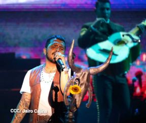 Así se vivió el concierto de Christian Nodal en Nicaragua