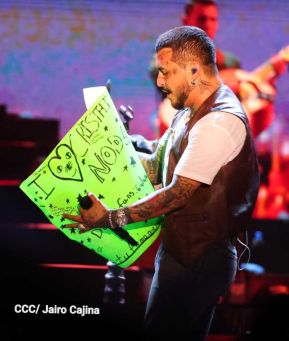 Así se vivió el concierto de Christian Nodal en Nicaragua