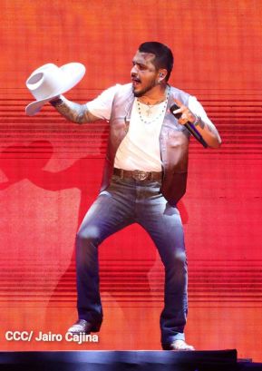 Así se vivió el concierto de Christian Nodal en Nicaragua