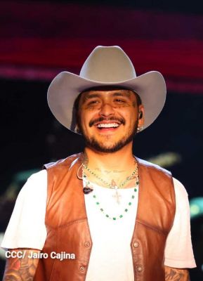 Así se vivió el concierto de Christian Nodal en Nicaragua