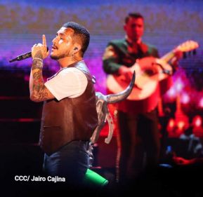 Así se vivió el concierto de Christian Nodal en Nicaragua