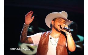 Así se vivió el concierto de Christian Nodal en Nicaragua