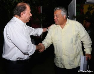 Presidente Daniel y Compañera Rosario sostienen encuentro con Canciller de México