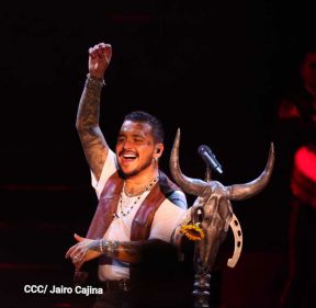 Así se vivió el concierto de Christian Nodal en Nicaragua