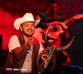 Así se vivió el concierto de Christian Nodal en Nicaragua