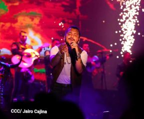 Así se vivió el concierto de Christian Nodal en Nicaragua