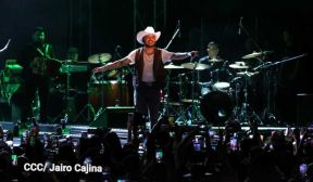 Así se vivió el concierto de Christian Nodal en Nicaragua
