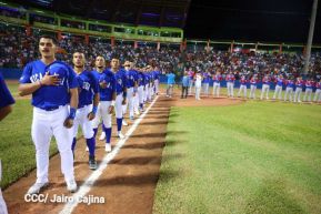Inicia la Serie internacional de Béisbol Nicaragua versus Puerto Rico