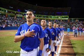 Inicia la Serie internacional de Béisbol Nicaragua versus Puerto Rico