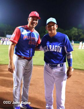 Inicia la Serie internacional de Béisbol Nicaragua versus Puerto Rico