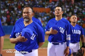 Inicia la Serie internacional de Béisbol Nicaragua versus Puerto Rico