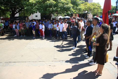 Así se conmemoró el 44 aniversario de la Liberación de León
