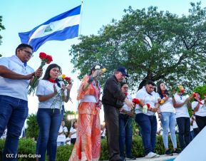 Conmemoración del 87 Aniversario Natal del Comandante Carlos Fonseca Amador