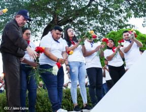 Conmemoración del 87 Aniversario Natal del Comandante Carlos Fonseca Amador