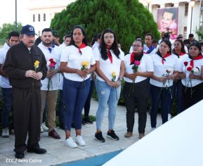 Conmemoración del 87 Aniversario Natal del Comandante Carlos Fonseca Amador