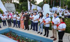 Conmemoración del 87 Aniversario Natal del Comandante Carlos Fonseca Amador