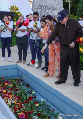 Conmemoración del 87 Aniversario Natal del Comandante Carlos Fonseca Amador