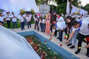 Conmemoración del 87 Aniversario Natal del Comandante Carlos Fonseca Amador