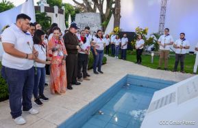 Conmemoración del 87 Aniversario Natal del Comandante Carlos Fonseca Amador