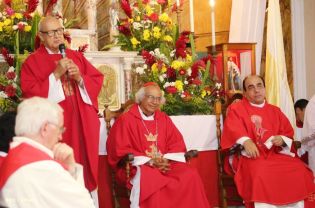 Cardenal Brenes oficia solemne misa en honor a San Marcos Evangelista