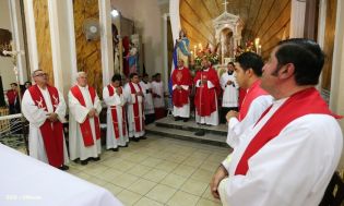 Cardenal Brenes oficia solemne misa en honor a San Marcos Evangelista