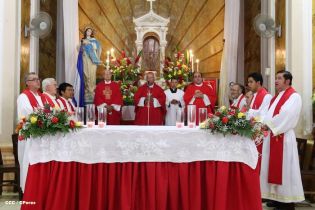 Cardenal Brenes oficia solemne misa en honor a San Marcos Evangelista