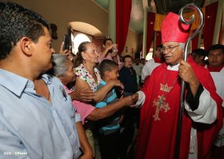 Cardenal Brenes oficia solemne misa en honor a San Marcos Evangelista