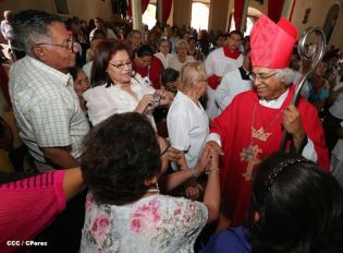 Cardenal Brenes oficia solemne misa en honor a San Marcos Evangelista