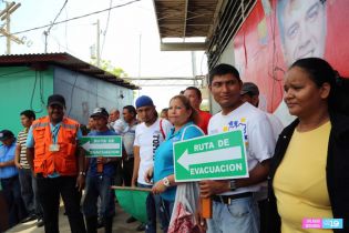 Exitosa jornada de simulacros en mercados de Managua