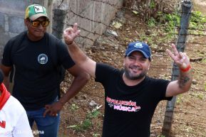 Miles de sandinistas caminan en saludo al 44/19 en Julio Victorioso