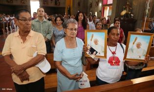 “Nicaragua se regocija por la canonización de Juan Pablo II y Juan XXIII”