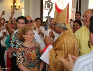 Cardenal Leopoldo Brenes destaca humildad y sencillez de los Papa Juan Pablo II y Juan XXIII